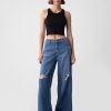 Mid Rise UltraSoft Baggy Jeans