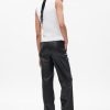 Mid Rise Vegan Leather Loose Pants Mid Rise Vegan Leather Loose Pants