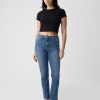 Mid Rise Vintage Slim Jeans