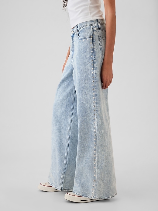 Mid Rise dubbade baggy jeans Mid Rise dubbade baggy jeans