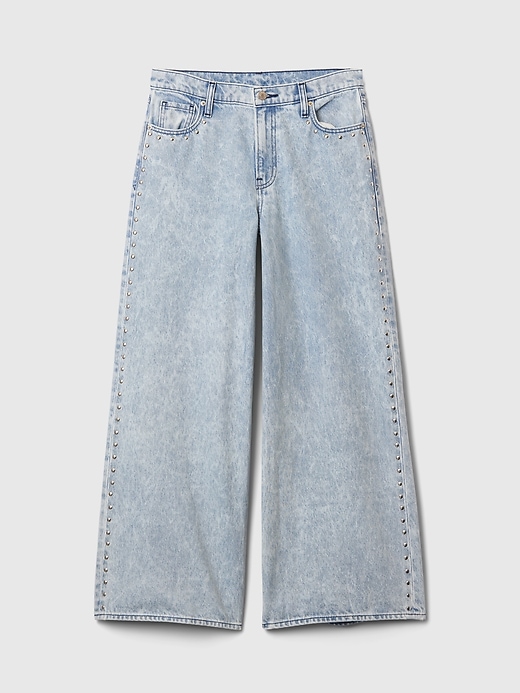 Mid Rise dubbade baggy jeans Mid Rise dubbade baggy jeans