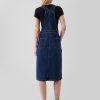 Midi skirtall i jeans