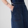Midi skirtall i jeans