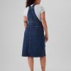 Midi skirtall i jeans