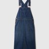 Midi skirtall i jeans