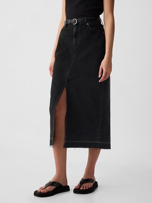 Midikjol i jeans Midikjol i jeans