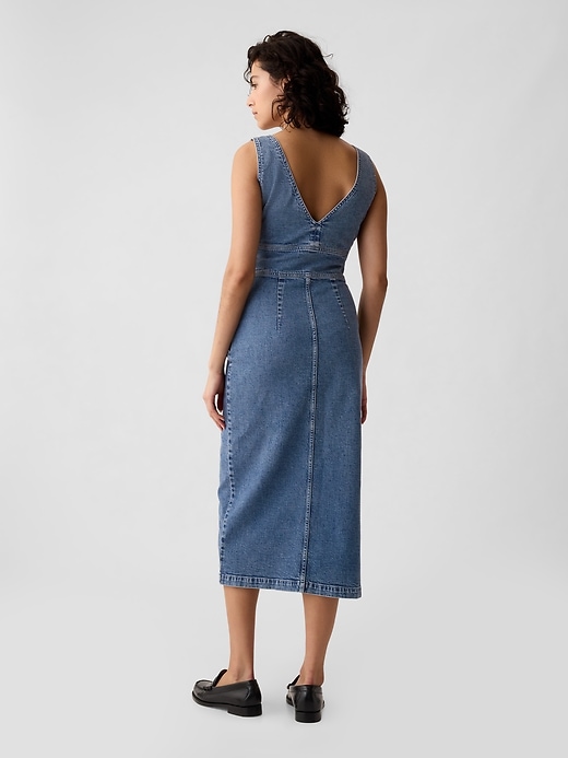 Midiklänning i jeans Midiklänning i jeans