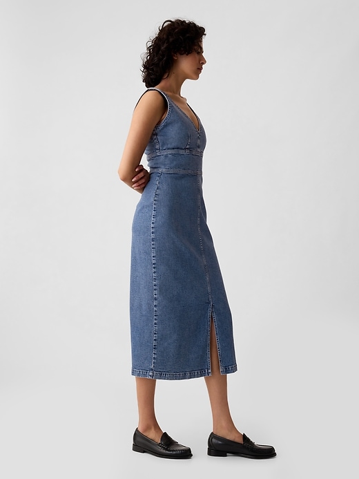 Midiklänning i jeans Midiklänning i jeans
