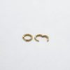Mini Gold Rope Twist Huggies