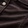 Miniskjortklänning i sammet denim