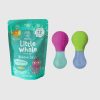 Mobi Little Whale Aquamarine bubbelbadpulver och badleksakspaket