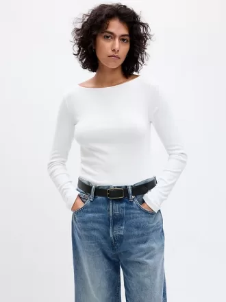 Modern Boatneck T-shirt