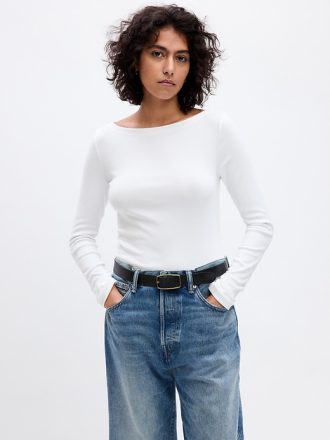 Modern Boatneck T-shirt