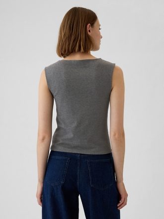 Modern Boatneck Topp