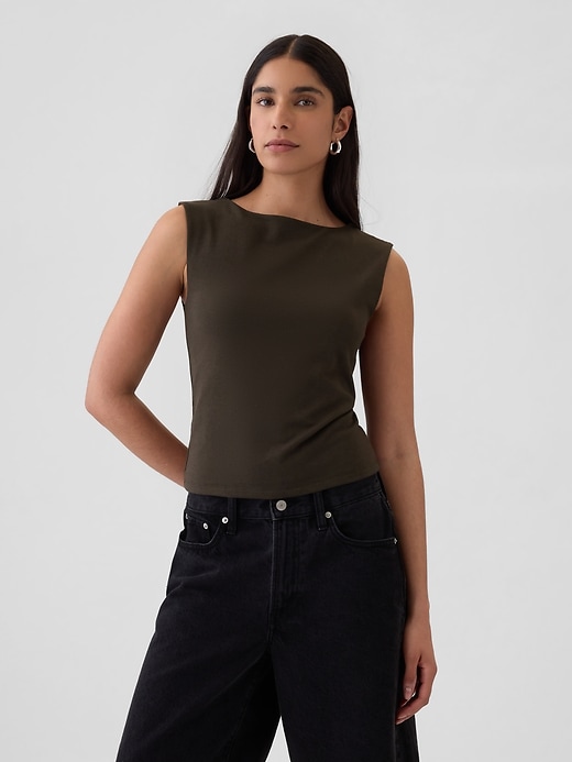 Modern Boatneck Topp Modern Boatneck Topp