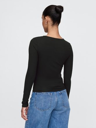 Modern Compact Jersey Cropped T-shirt