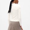 Modern Mockneck Cropped T-shirt Modern Mockneck Cropped T-shirt