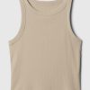 Modern Rib Cropped Halter Top Modern Rib Cropped Halter Top