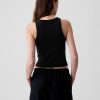 Modern Rib Cropped Halter Top Modern Rib Cropped Halter Top