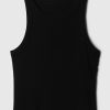 Modern Rib Cropped Halter Top Modern Rib Cropped Halter Top