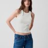 Modern Rib Cropped Halter Top Modern Rib Cropped Halter Top