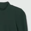 Modern Rib Cropped Mockneck skjorta Modern Rib Cropped Mockneck skjorta
