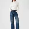 Modern Rib Cropped Mockneck skjorta Modern Rib Cropped Mockneck skjorta