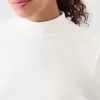 Modern Rib Cropped Mockneck skjorta Modern Rib Cropped Mockneck skjorta