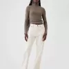 Modern Rib Cropped Mockneck skjorta Modern Rib Cropped Mockneck skjorta
