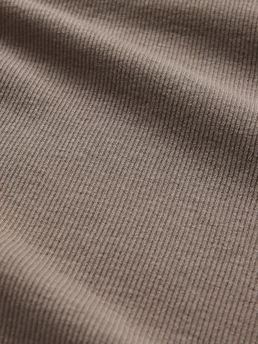 Modern Rib Cropped Mockneck skjorta Modern Rib Cropped Mockneck skjorta