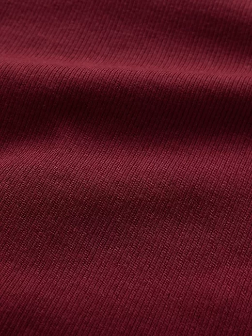 Modern Rib Cropped Mockneck skjorta Modern Rib Cropped Mockneck skjorta