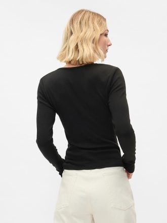 Modern Rib Henley T-shirt