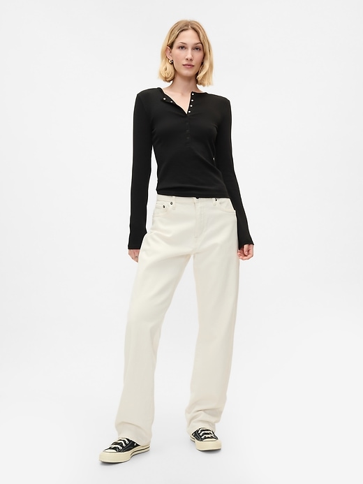 Modern Rib Henley T-shirt Modern Rib Henley T-shirt