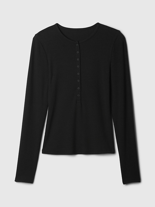 Modern Rib Henley T-shirt Modern Rib Henley T-shirt