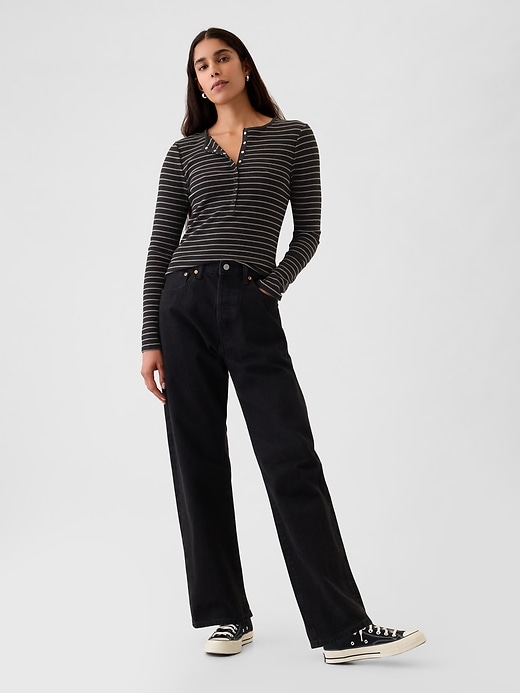 Modern Rib Henley T-shirt Modern Rib Henley T-shirt