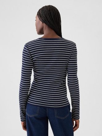 Modern Rib Henley T-shirt