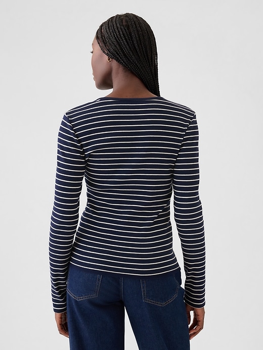 Modern Rib Henley T-shirt Modern Rib Henley T-shirt