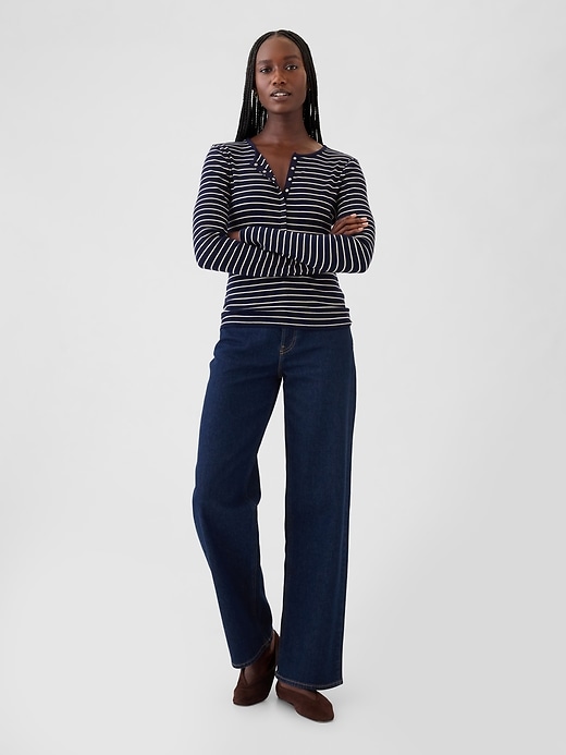 Modern Rib Henley T-shirt Modern Rib Henley T-shirt