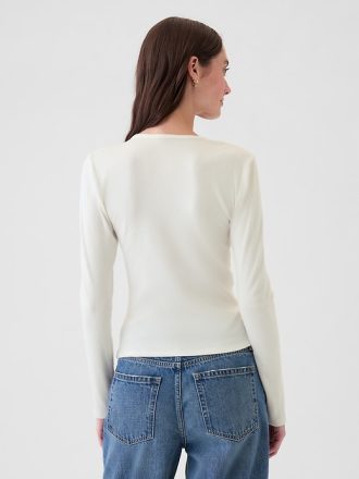 Modern Rib Henley T-shirt