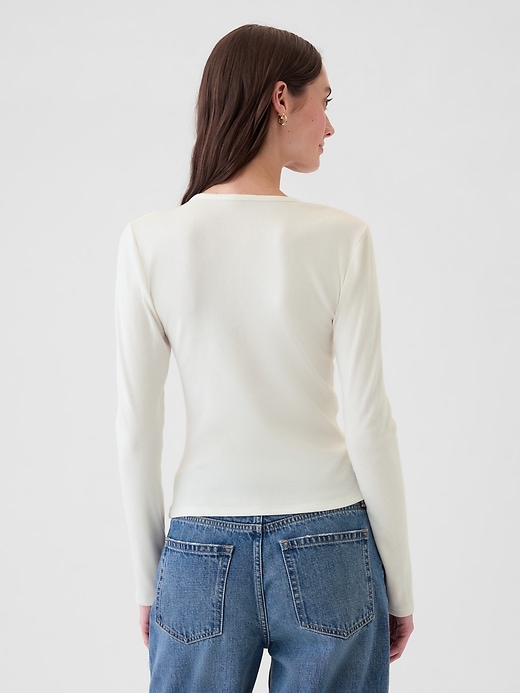 Modern Rib Henley T-shirt Modern Rib Henley T-shirt