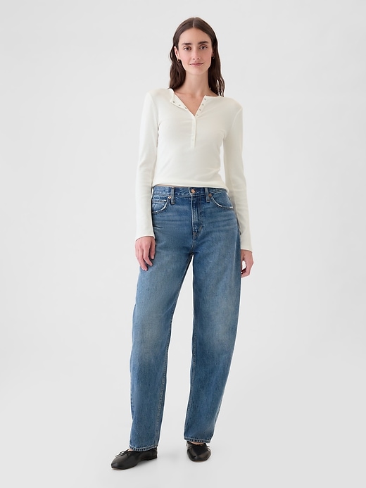 Modern Rib Henley T-shirt Modern Rib Henley T-shirt