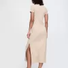 Modern Rib Maxi T-Shirt Klänning