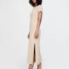 Modern Rib Maxi T-Shirt Klänning