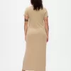 Modern Rib Maxi T-Shirt Klänning