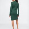 Modern Rib Mockneck Mini Klänning Modern Rib Mockneck Mini Klänning