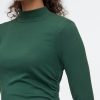 Modern Rib Mockneck Mini Klänning Modern Rib Mockneck Mini Klänning