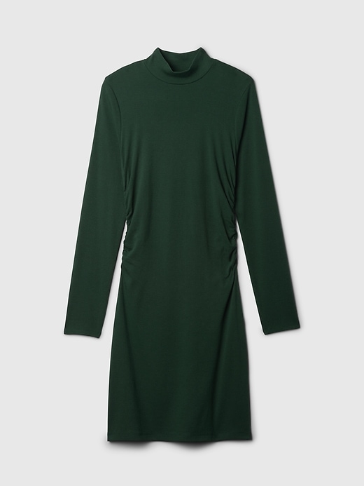 Modern Rib Mockneck Mini Klänning Modern Rib Mockneck Mini Klänning
