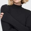 Modern Rib Mockneck Mini Klänning