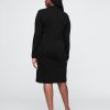 Modern Rib Mockneck Mini Klänning