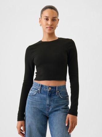 Modern beskuren T-shirt